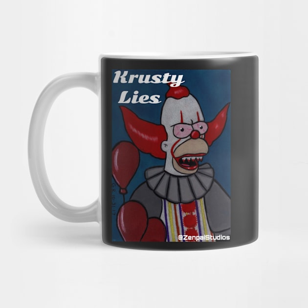 Krusty the Killer Clown by Zenpaistudios